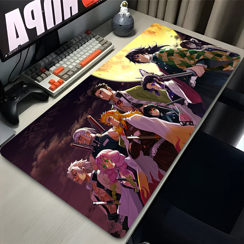 Esports Gaming Mice - Mousepad Anime D-demon Slayer Computer Accessories