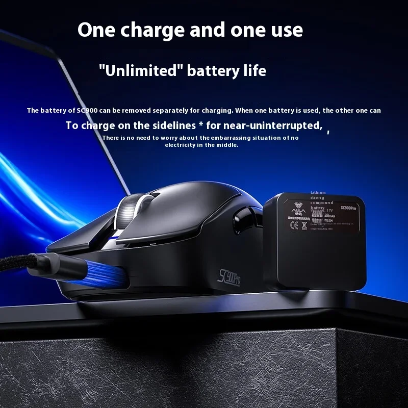 Esports Gaming Mice - AULA SC900 Mouse Mouse Paw3950 Tri