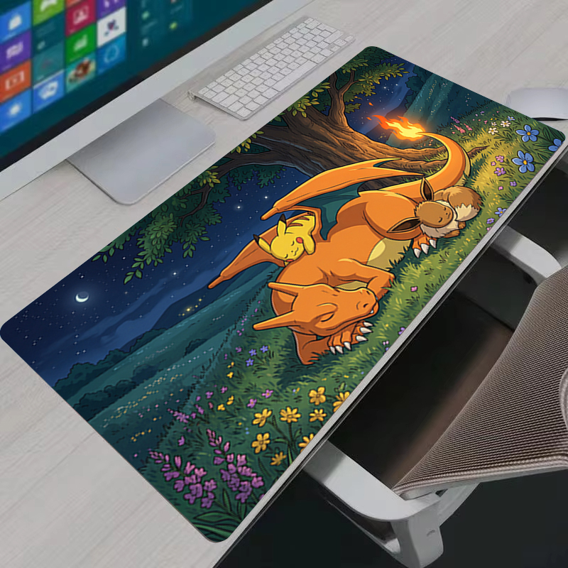 Esports Gaming Mice - Mouse Pad Anime PC Gamer Cabinet