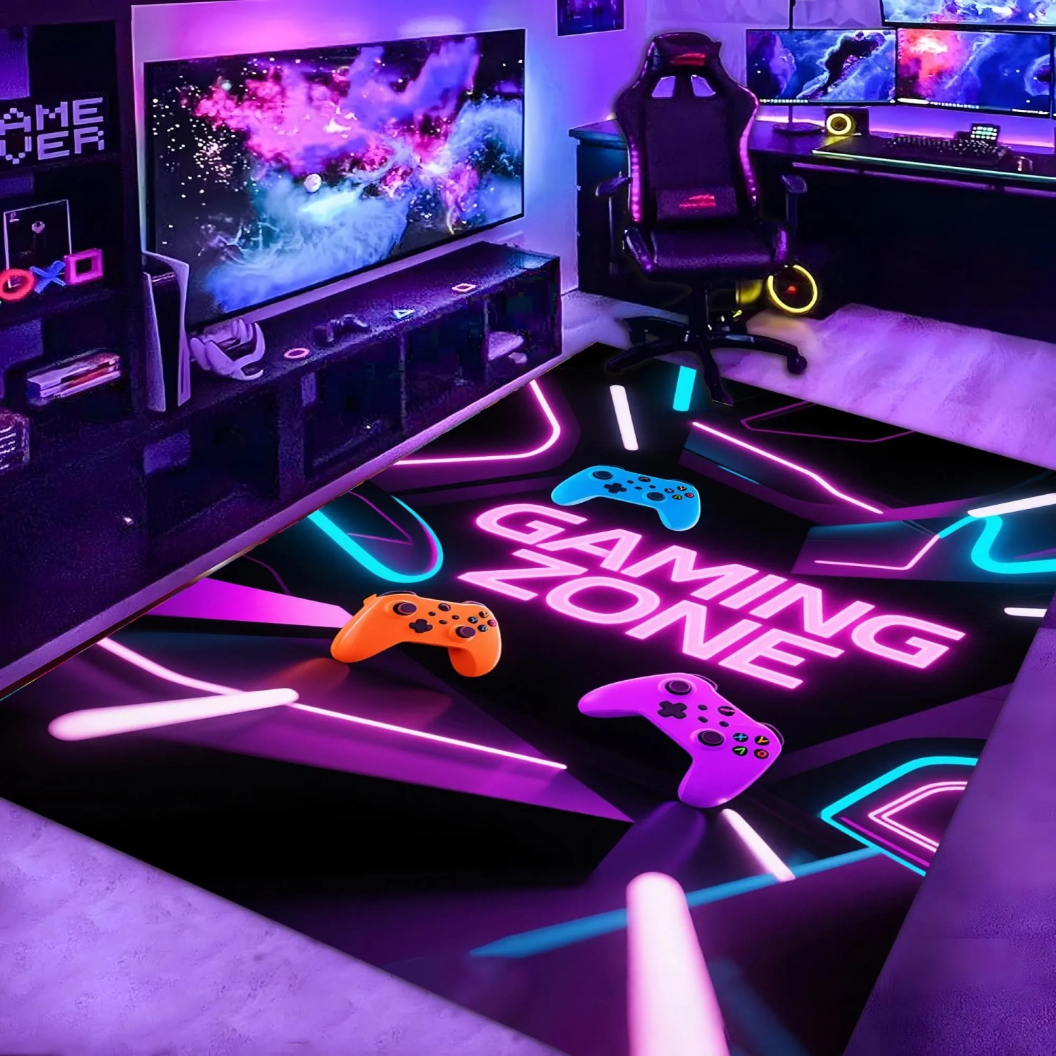 Gaming Room Rug Coolpunk Game  – Esports Gaming Zone Bewertung und Preis