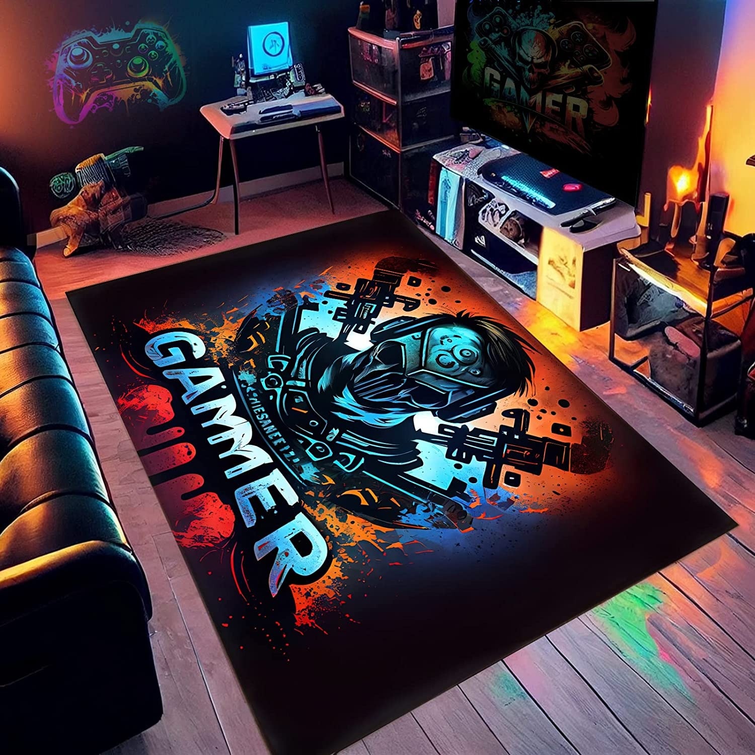 Gaming Room Rug Coolpunk Game  – Esports Gaming Zone Bewertung und Preis