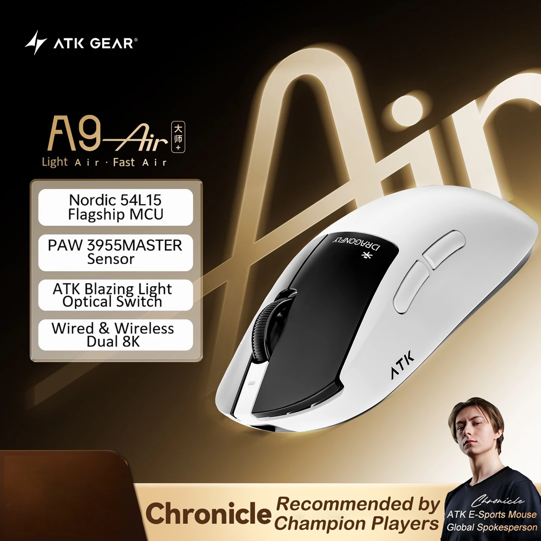 ATK A9 Air Ultimate Plus PAW39 – Ultimate Esports Gaming Bewertung und Preis