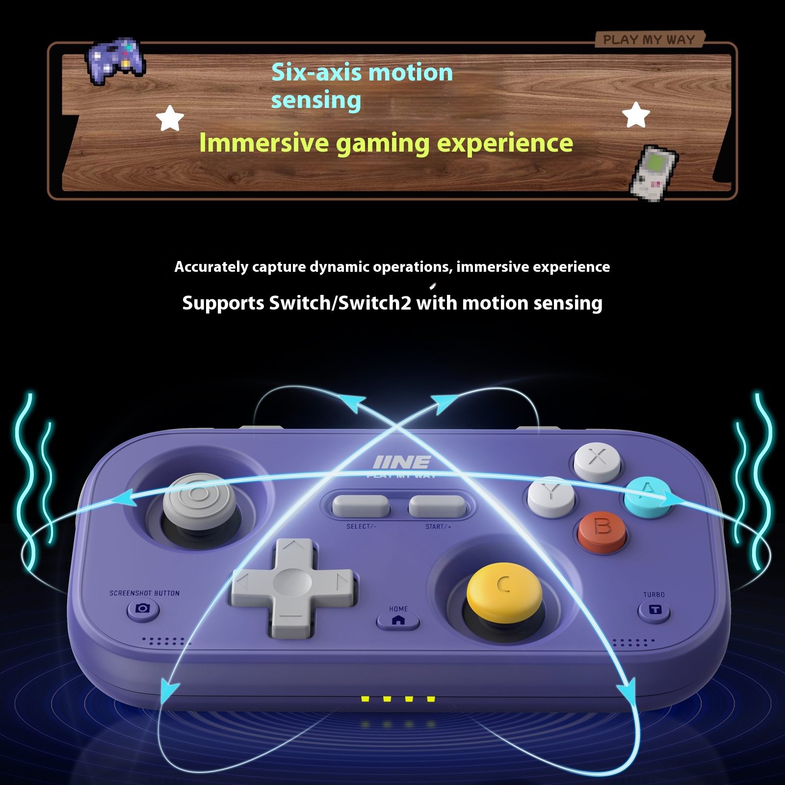 IINE Pocket Mini Controller Pa – Controller Analog Stick Bewertung und Preis