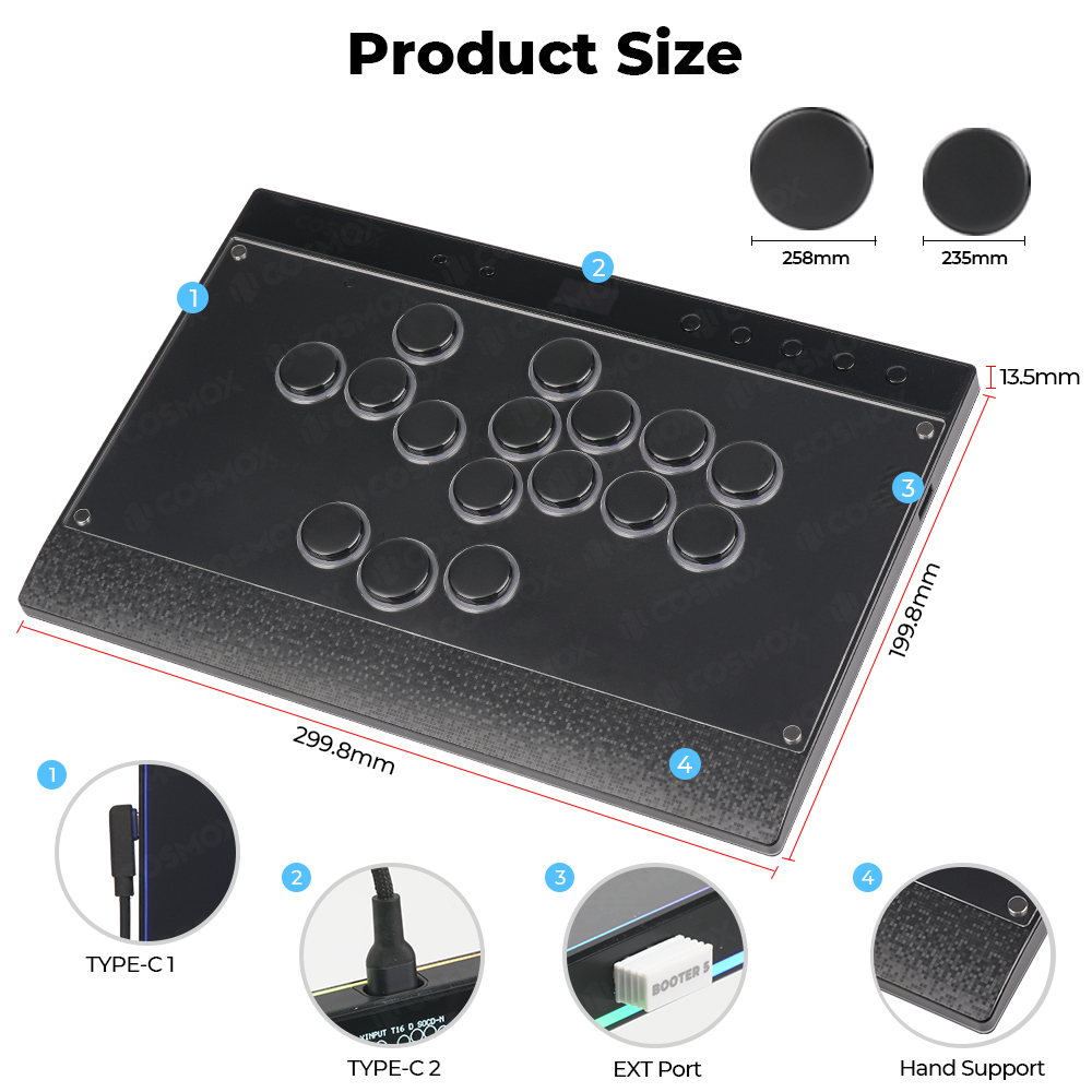 Haute42-COSMOX C16 Leverless C – Controller Analog Stick Bewertung und Preis