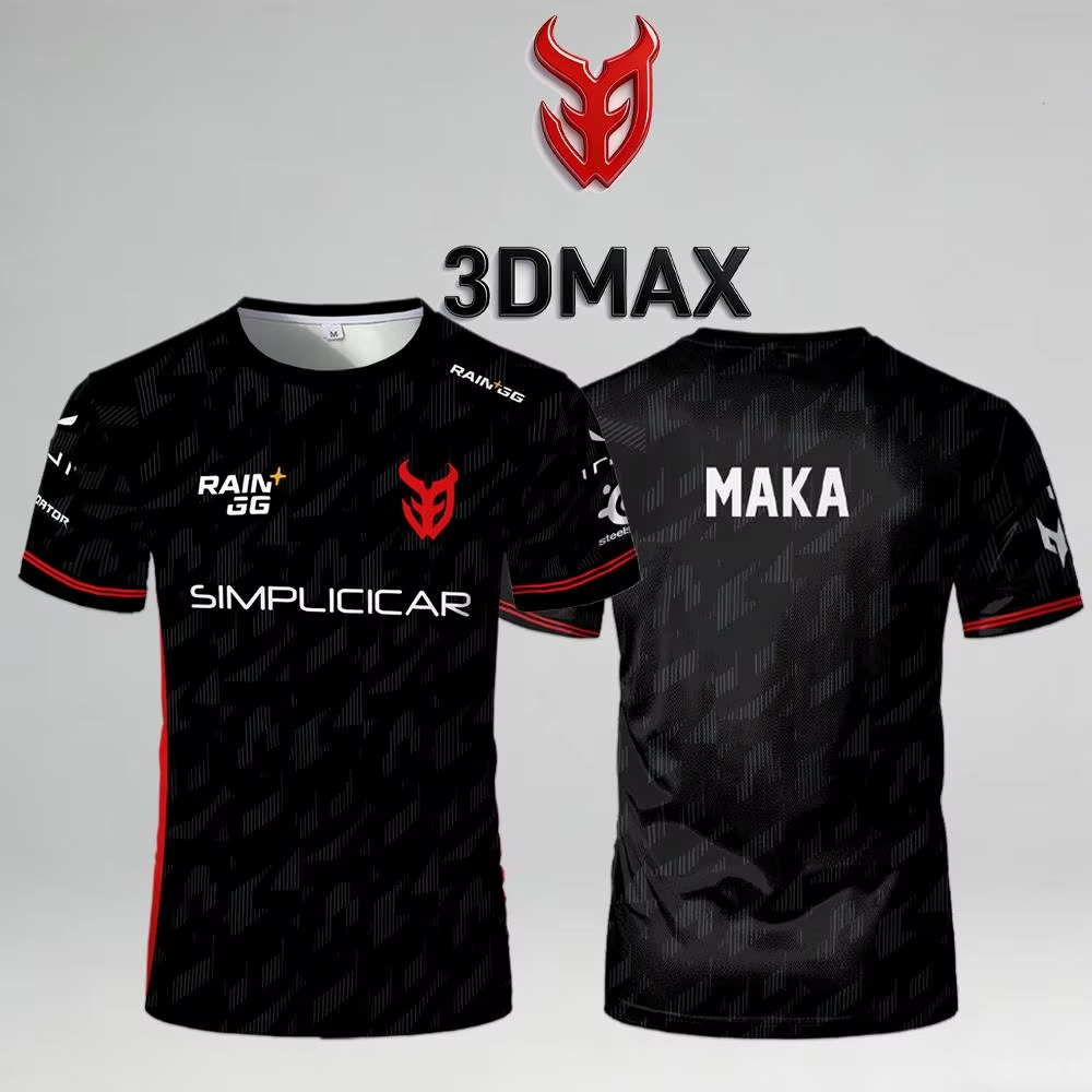 3DMAX Esports MAKA Player Jers – Esports Gaming Jersey Design Bewertung und Preis