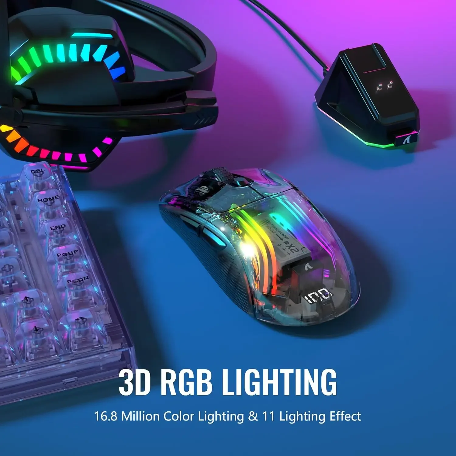 ATTACK SHARK X2 Pro Triple Mod – Esports Gaming Mice Bewertung und Preis