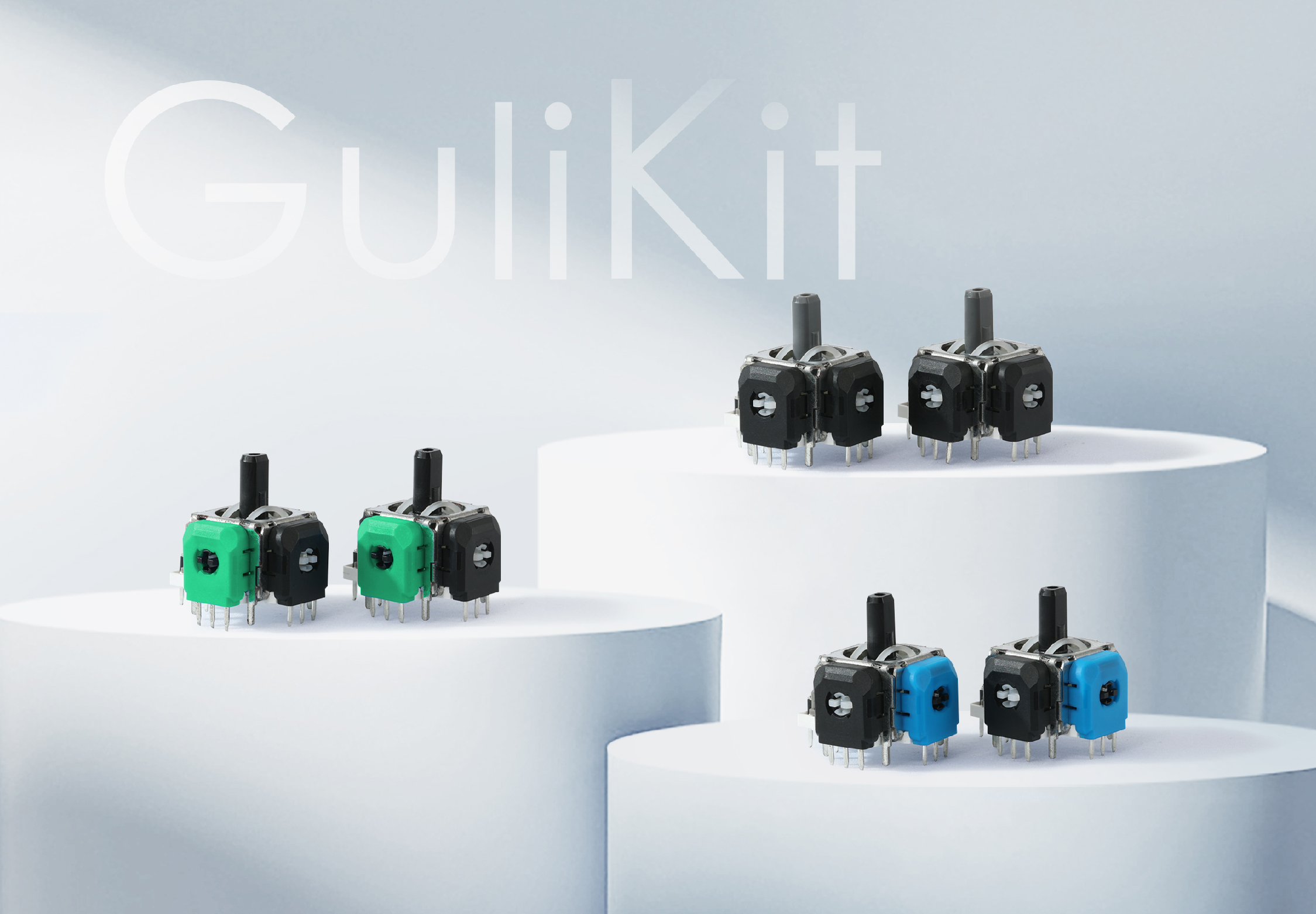 10 Pairs GuliKit TMR Joystick  – Controller Analog Stick Bewertung und Preis