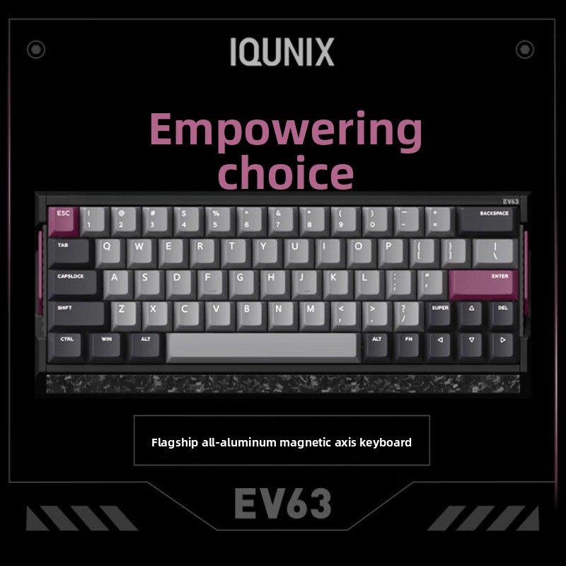 IQUNIX EV63 Magnetic Axis Keyb – Esports Gaming Zone Bewertung und Preis