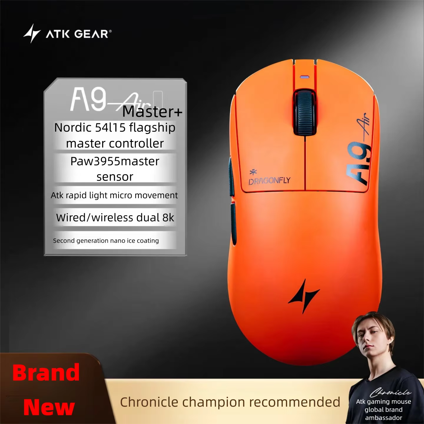 ATK A9 Air Ultimate Plus Gamin – Esports Gaming Mice Bewertung und Preis