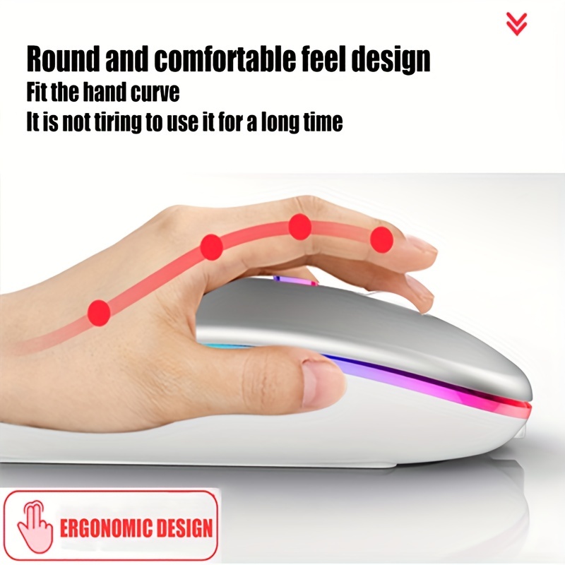 Wireless Mouse RGB Rechargeabl – Esports Gaming Mice Bewertung und Preis