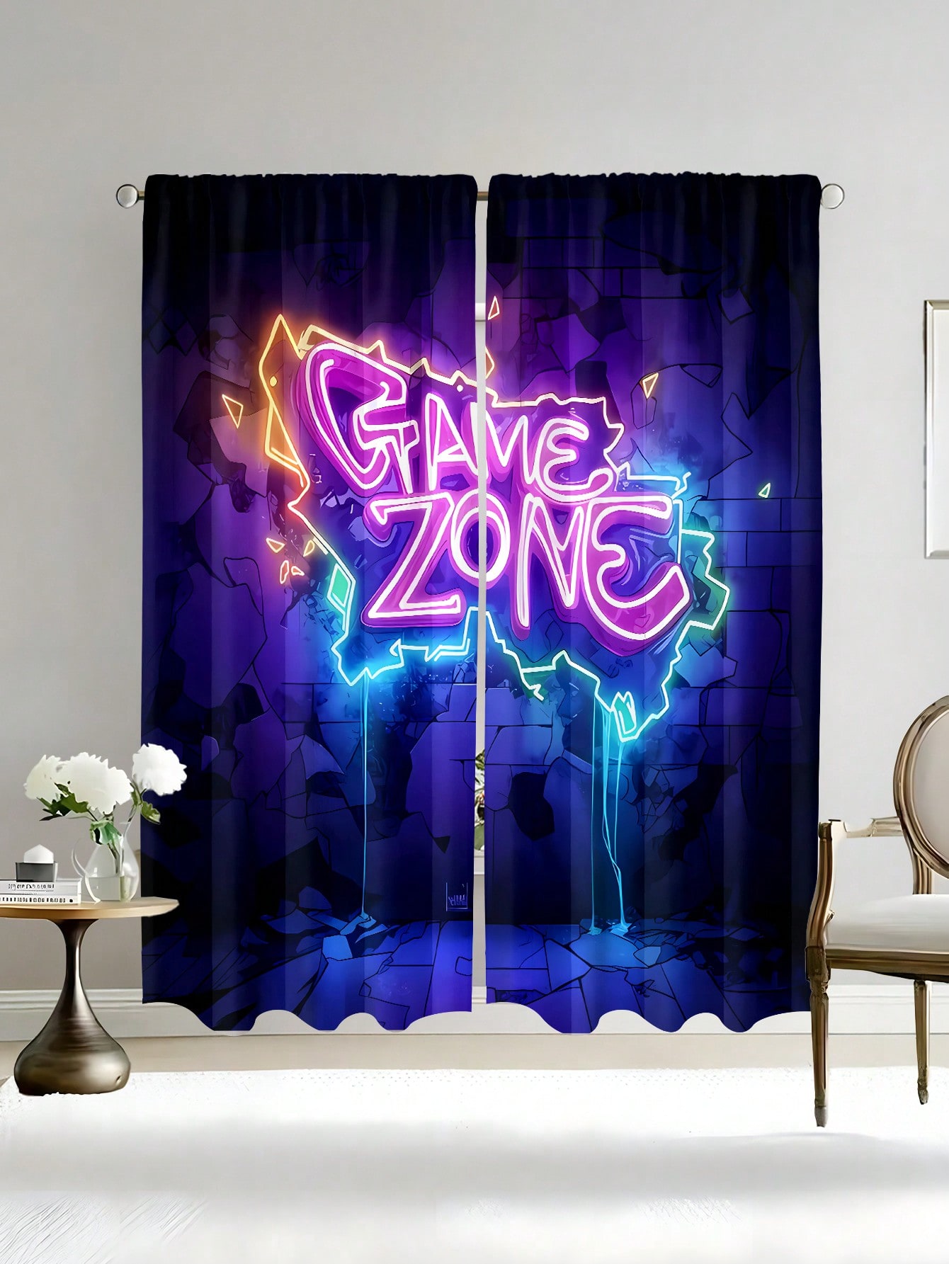 Neon Game Zone Curtain, Esport – Esports Gaming Zone Bewertung und Preis