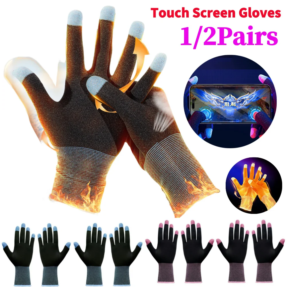 1 Pair Game Playing Gloves Hig – Esports Gaming Finger Sleeve Bewertung und Preis