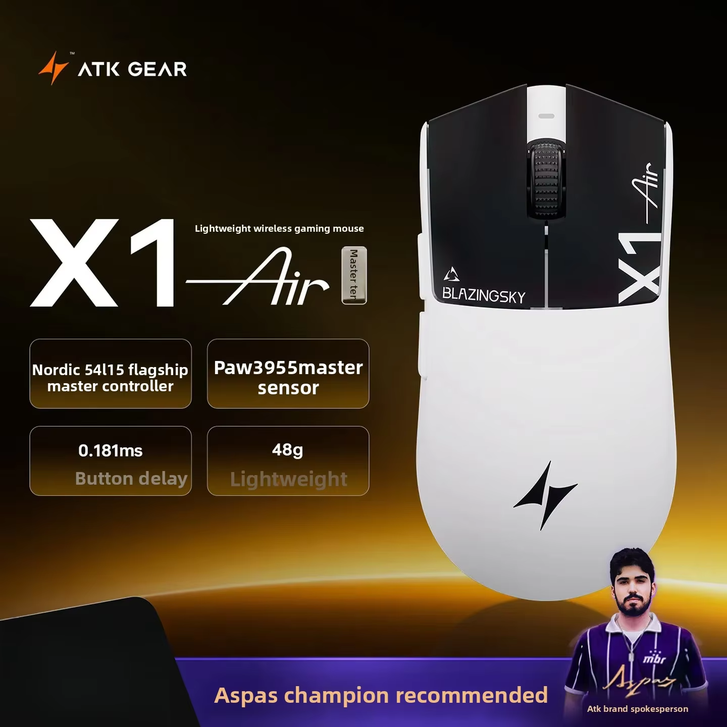 New ATK Blazing Sky X1 Air Ult – Ultimate Esports Gaming Bewertung und Preis